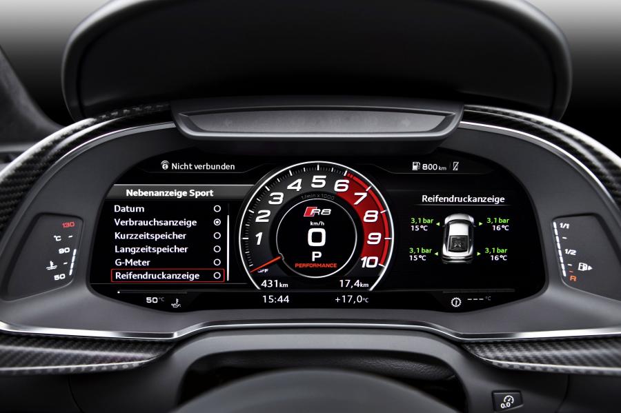 Панель приборов Audi R8 V10 Plus 2015 года  (WW) (фото 30 из 30)